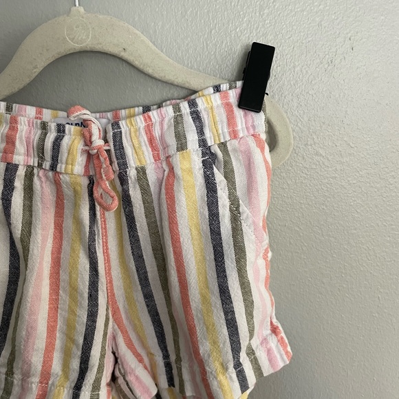 Old Navy Girls Multi Color Stripe Pull On Shorts Size Small 6-7 - Picture 4 of 10